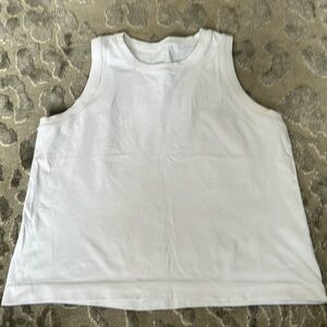 Athleta Super Soft White Tank Top. Size Small in White